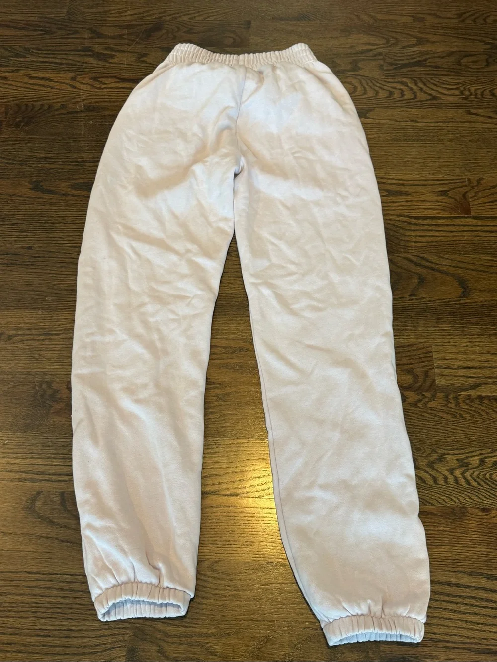 Nike Lavender Jogger Pants with Black Swoosh